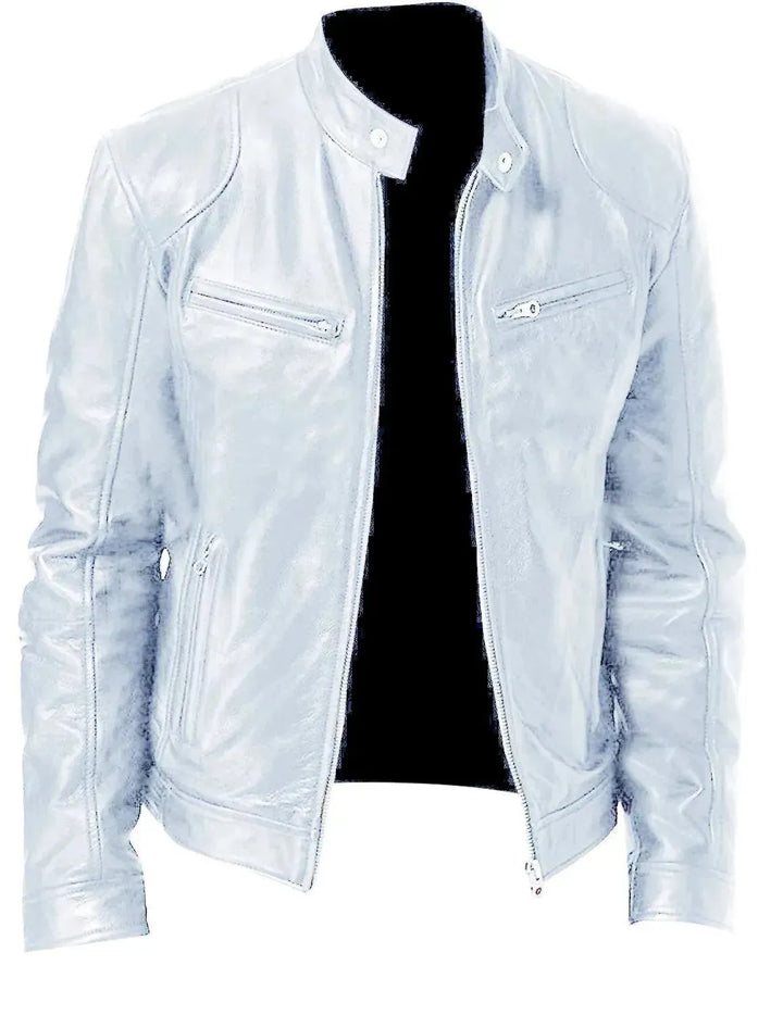 Urbane Slim Fit Herren Jacke in Braun für den modernen Mann. Elegant und ideal für Frühlings- und Herbsttage.