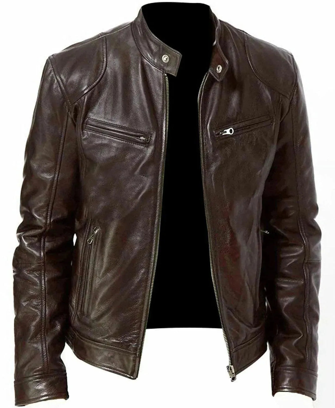 Graue Slim Fit Herren Jacke, modern & elegant geschnitten. Perfekte Übergangsjacke für Frühling und Herbst.