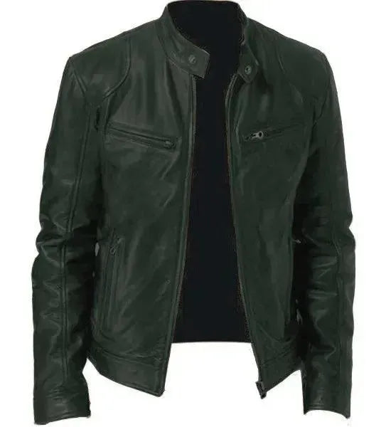 Vielseitige Slim Fit Herren Jacke, elegant & modern. Ideal für Casual und Business Casual Outfits im Frühling/Herbst.