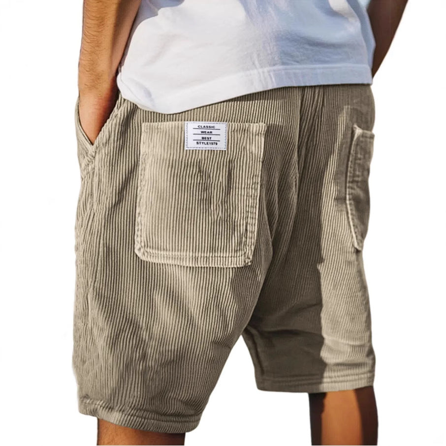 Stilvolle Herren Texturierte Shorts, ideal als Loungewear oder für elegante Freizeit-Looks im Sommer.