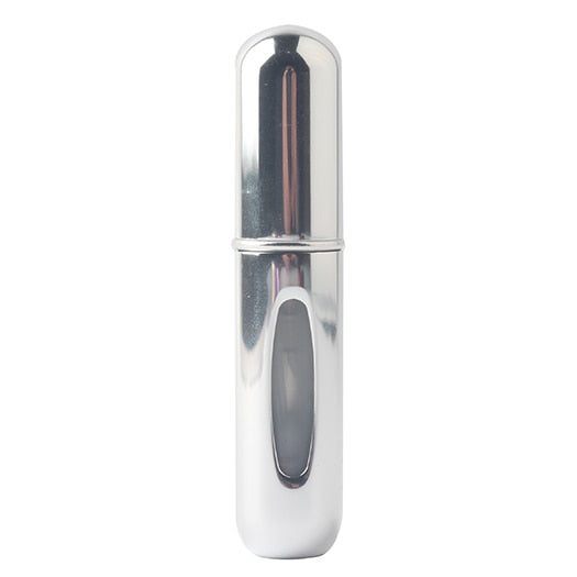 Eleganter 5ml Reisezerstäuber für Parfüm, nachfüllbar & aus Aluminium.