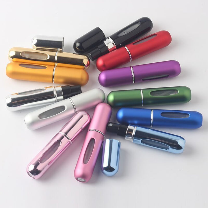Stilvolle 5ml Parfümflasche zum Nachfüllen, perfektes Reise-Accessoire.