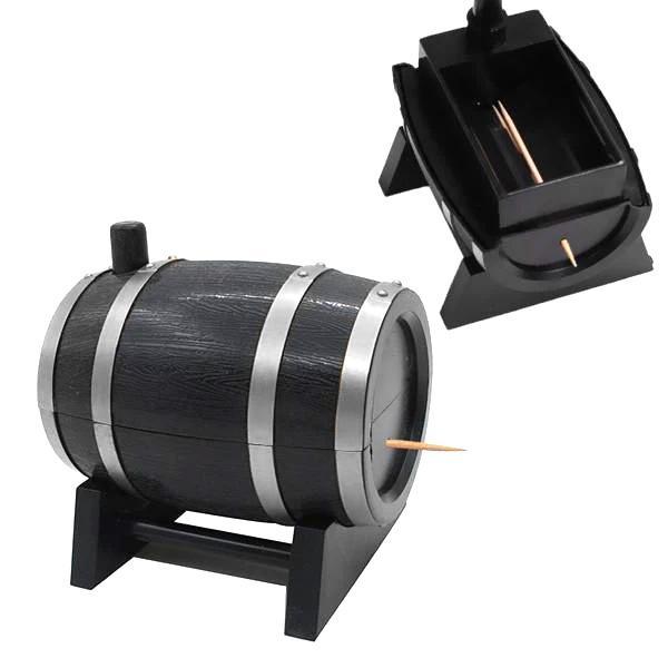 Automatischer Zahnstocher Spender als stilvolles Weinaccessoire & Tischdekoration. Hygienisch und praktisch für Gäste.