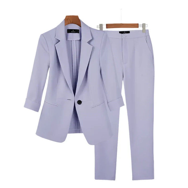 Vielseitiges Damen Blazer & Hose Set 'Alice', Zweiteiler für Business, Smart Casual und festliche Garderobe.