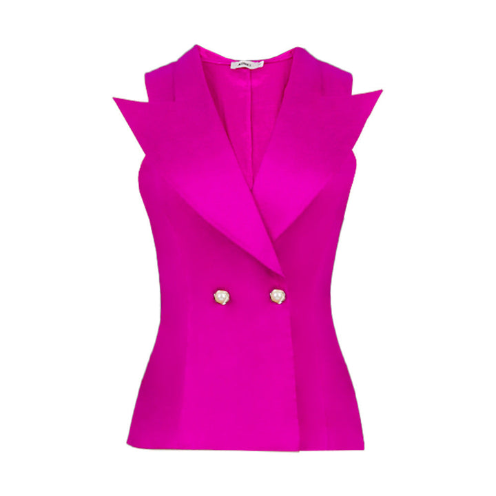 Chic taillierter Damen Blazer-Hosenanzug in modernem Design für elegante Damenmode.