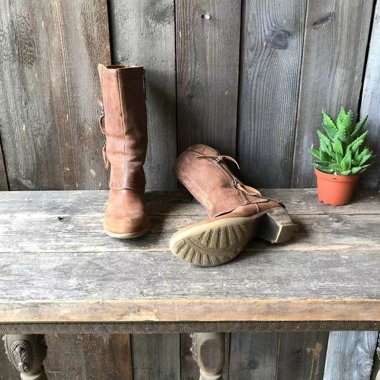 Stilvolle Frauenstiefel für Herbst, ideal für elegante Looks und Outdoor-Aktivitäten.