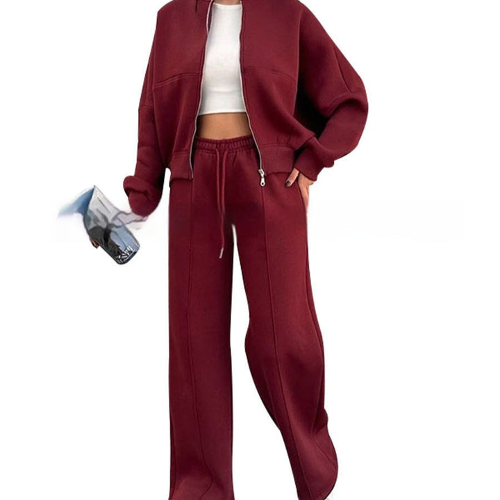 Vielseitiger Damen Hosenanzug "Evie". Ganzjahres-Zweiteiler mit Regular Fit & geradem Bein für Komfort.