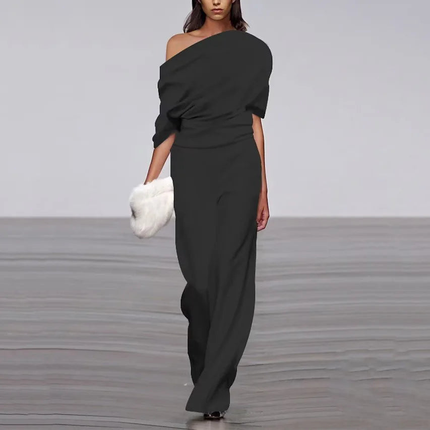 Vielseitiger Damen Jumpsuit Matilda. Komfortabler Einteiler Overall für Freizeit, Sommer & elegante Anlässe.