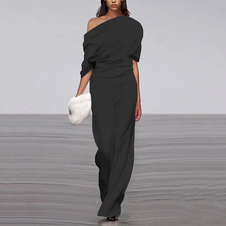 Vielseitiger Damen Jumpsuit Matilda. Komfortabler Einteiler Overall für Freizeit, Sommer & elegante Anlässe.