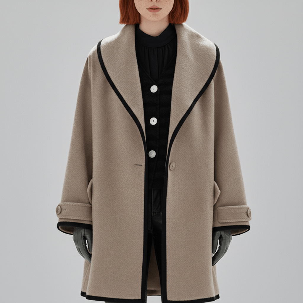 Ein Must-have: Oversized Damenmantel Stephanie, zeitlose Eleganz für jede Frau.