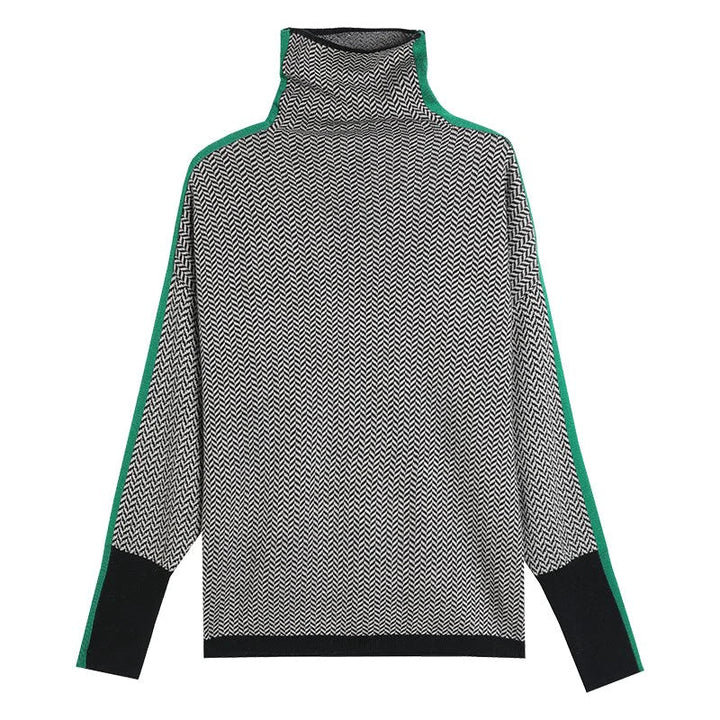 Zeitloser Damen Rollkragenpullover. Eleganter Strickpullover, ideal als gemütliches Langarm Oberteil für Freizeit & Büro.