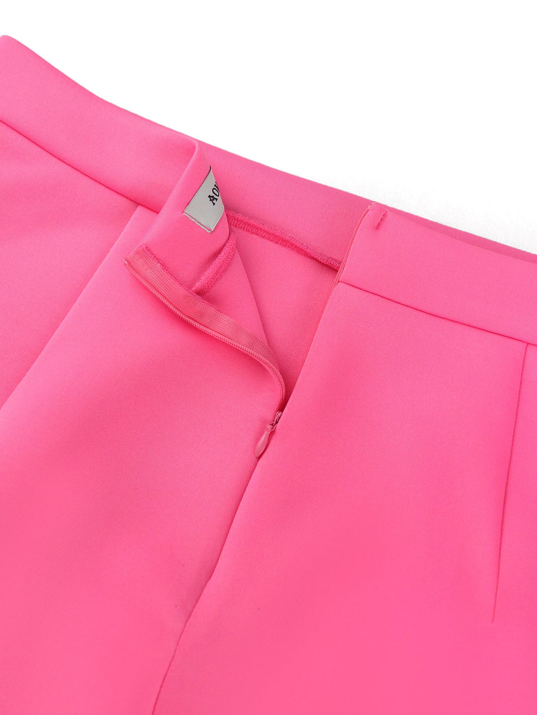Bequemer, figurbetonter Damen Bleistiftrock in Rosa, schmaler Schnitt, vielseitig für Büro und Abendmode.