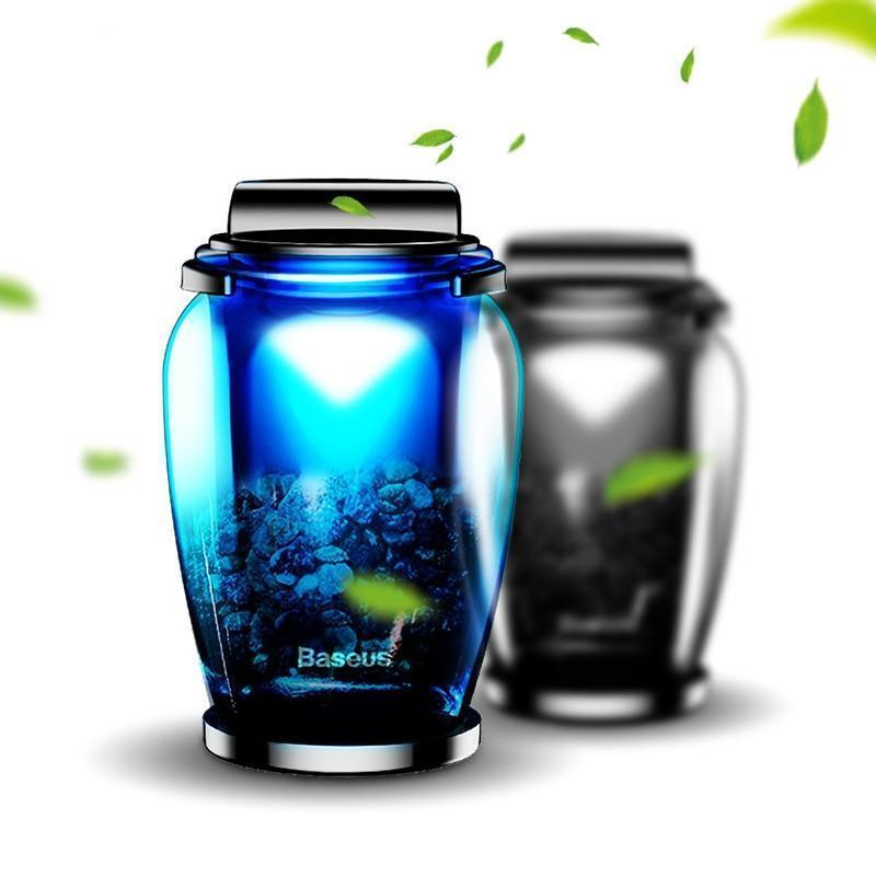 Geschenkidee: Eleganter Glas Auto-Lufterfrischer für dauerhafte Frische. Perfekte Fahrzeugpflege & Duftspender.