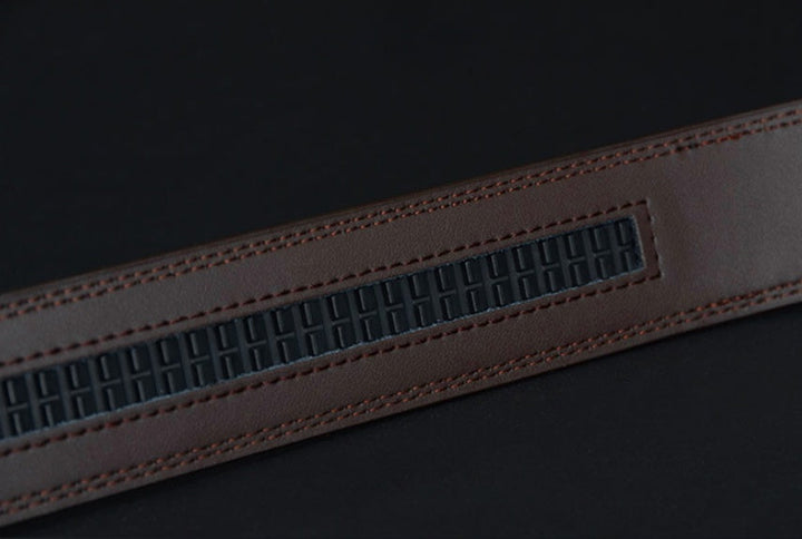 Ergonomischer Herren Automatik-Gürtel mit Ratschenverschluss, bietet höchsten Komfort den ganzen Tag.