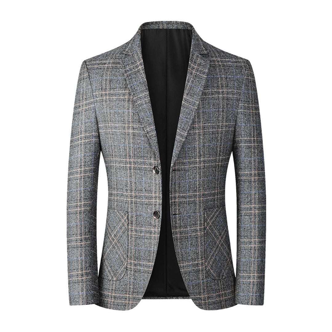 Eleganter Herren Casual Blazer Alvaro Slim Fit für Business Casual & Freizeit.