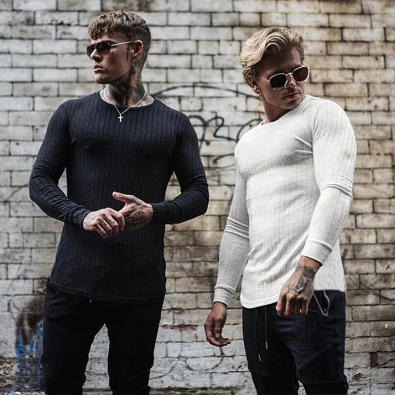 Stilvoller Herren Feinstrickpullover für Business-Looks, klassisches Design in eleganter Slim Fit Passform.