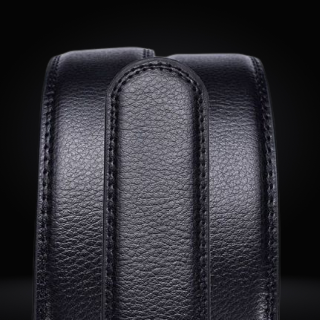 Klassischer Herren-Gürtel, ideal für Business & Freizeit, mit bequemer automatischer Schnalle und elegantem Design.