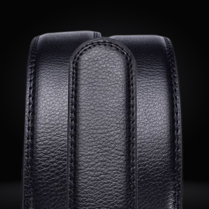 Klassischer Herren-Gürtel, ideal für Business & Freizeit, mit bequemer automatischer Schnalle und elegantem Design.