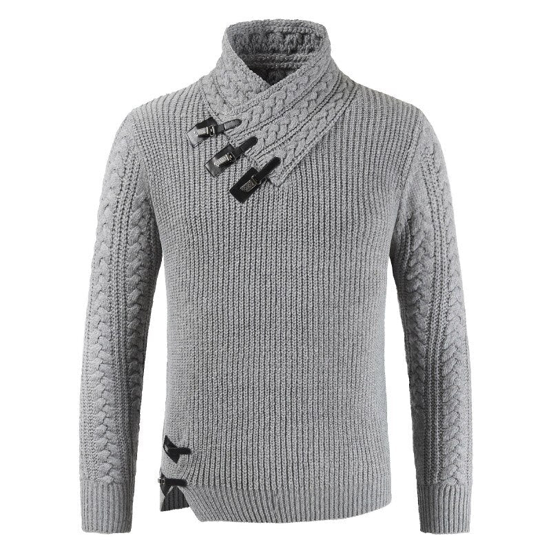 Eleganter Herren Luxus Pullover für den Winter, warm und bequem. Perfekt für stilvolle Herrenmode.