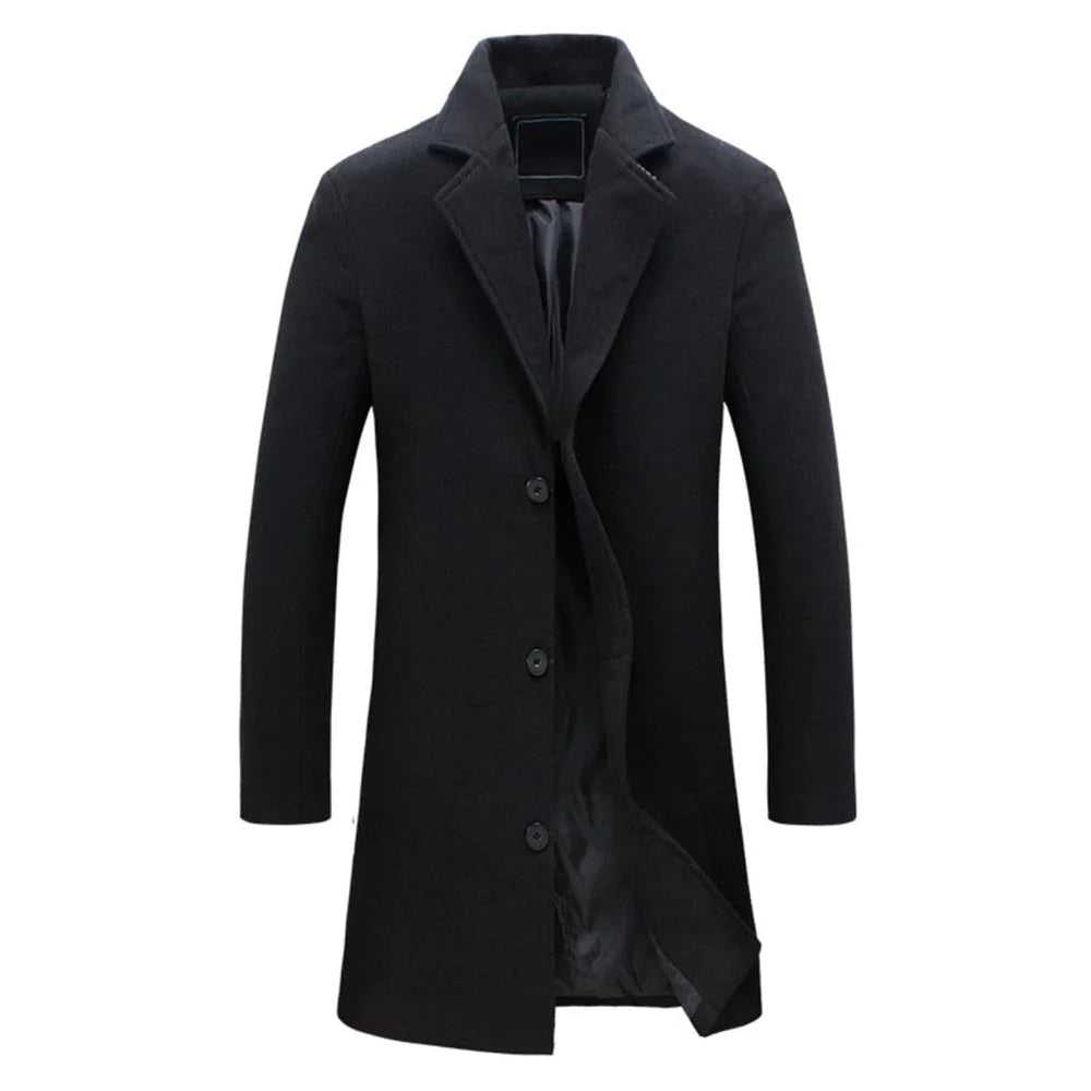 Robuster Herren-Wintermantel, ideal für Outdoor. Stilvolle Winterjacke für Herren, warm und strapazierfähig.