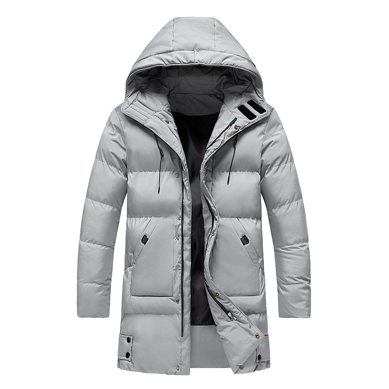 Casual Herren Parka Jacke, wasserdicht & warm, mit Kapuze. Elegante Wintermode für Herren mit optimalem Kälteschutz.