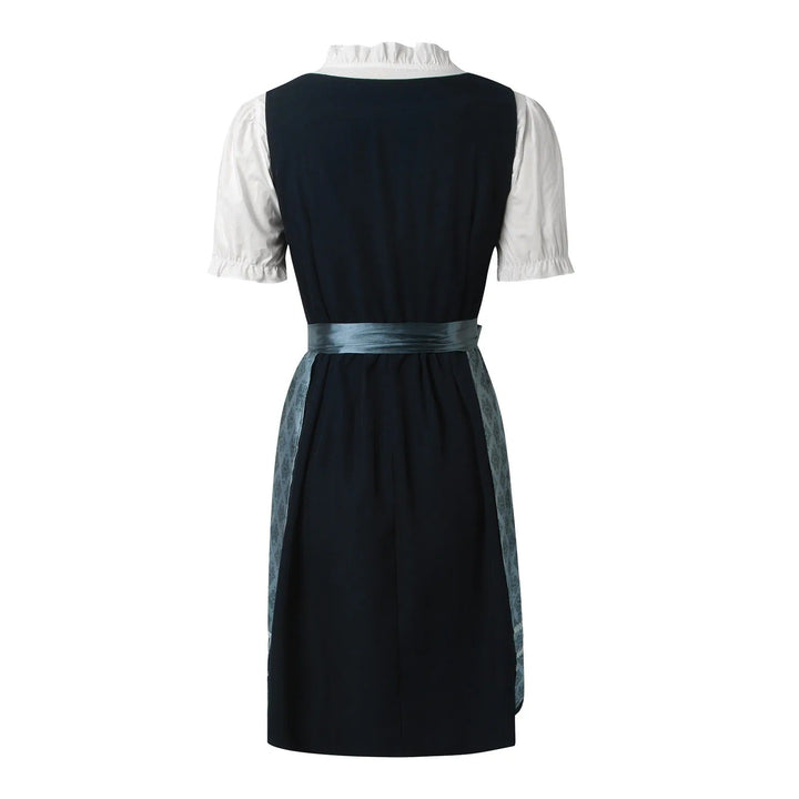 Vielseitiges Damen Dirndl, ideal für Oktoberfest & andere Feste. Elegante Trachtenmode im Vintage Stil.