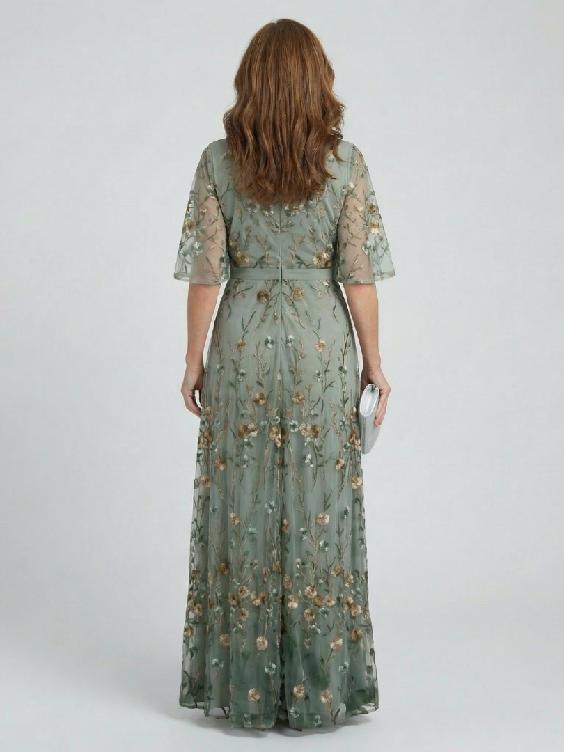 Luftiges Damen Sommerkleid, Halterneck Midikleid mit Blumenmuster, bequem und elegant für den Alltag.