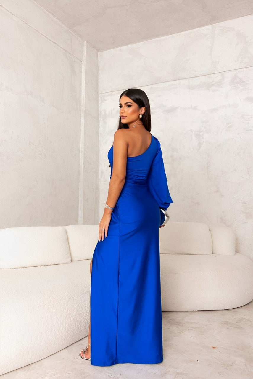 Komfortables, elegantes Damen Maxikleid, schick für festliche Anlässe und lange Nächte.