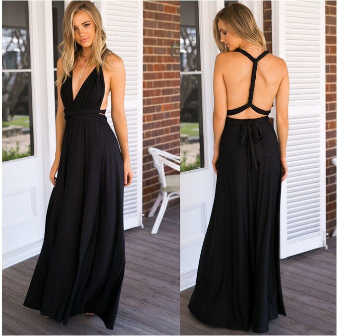 Schickes Brautjungfernkleid, als Multikleid tragbar, ideal für Hochzeiten und andere besondere Anlässe.