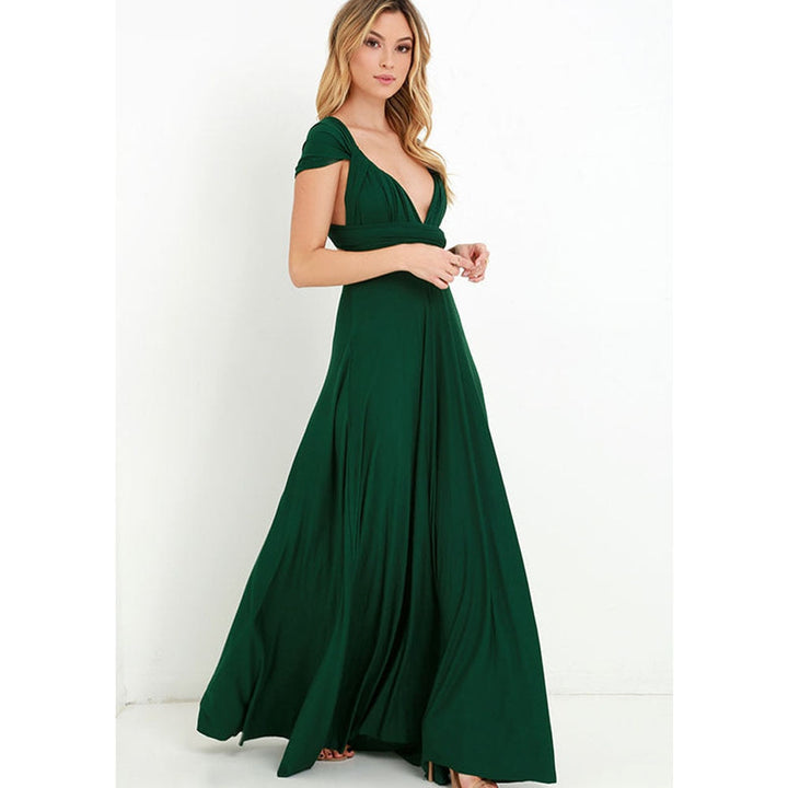 Anpassbares Damen Multikleid, perfekt für jede Körperform und jeden besonderen Anlass; elegant & vielseitig.