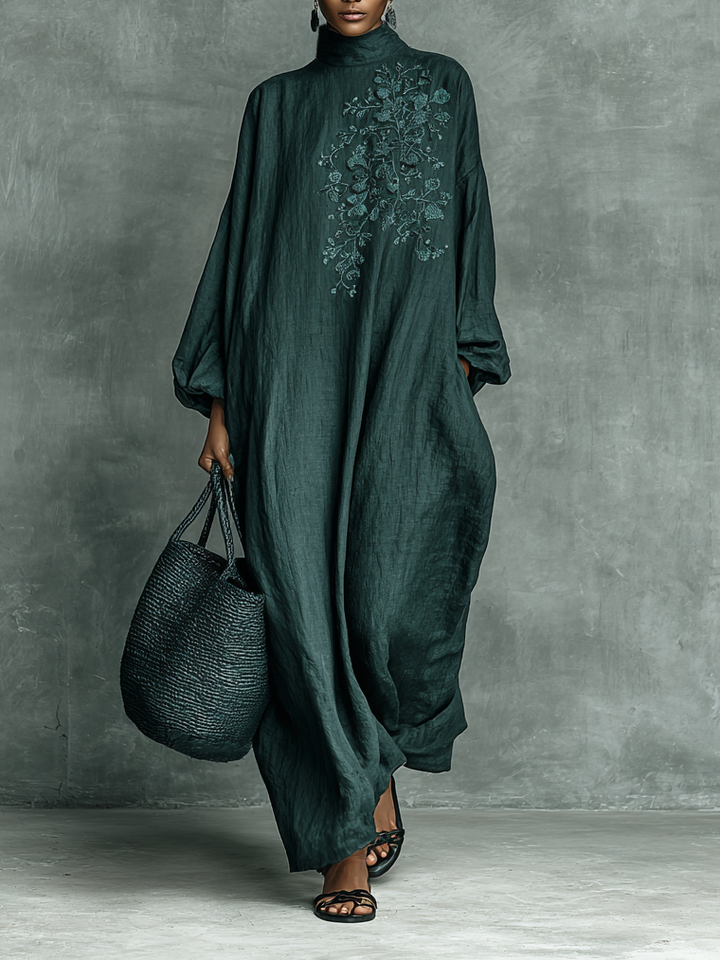 Elegantes Damen Premium Maxikleid mit fließendem Stoff, perfekt für festliche Anlässe oder stilvolle Freizeitlooks.