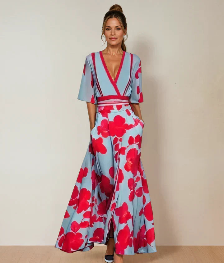 Elegantes Damen Ärmelkleid. Stilvolles Komfortkleid für Frauen, ideal für Büro oder Abendveranstaltungen.