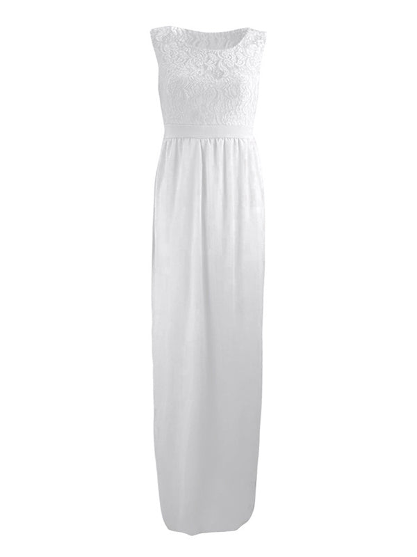 Langärmelloses Umstandskleid für Damen, festlich & elegant, ideal für Abendveranstaltungen oder ein Fotoshooting.