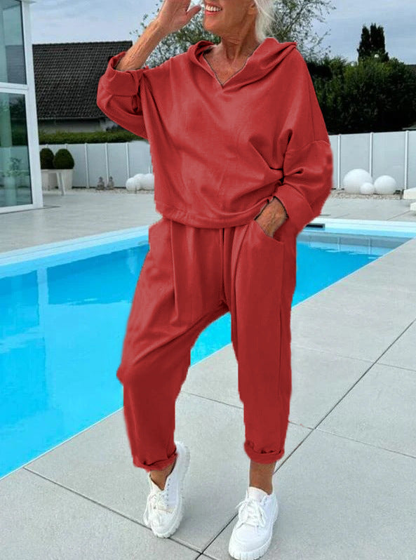 Damenmode: Zweiteiler Set für den Sommer, locker, atmungsaktiv, perfekt als Reiseoutfit.