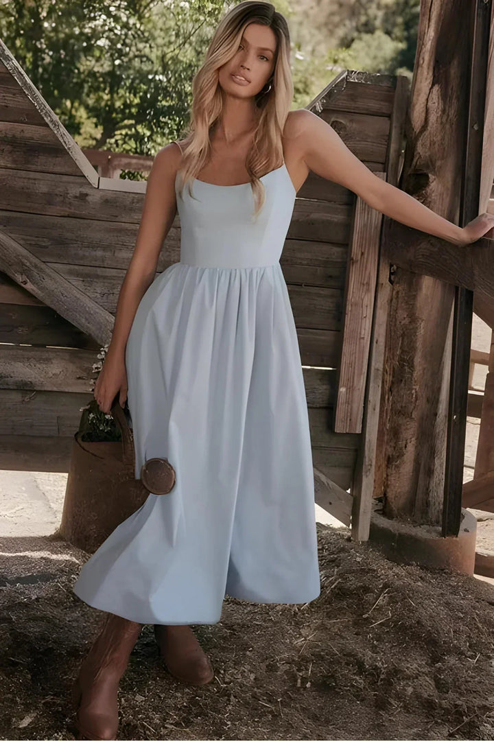 Damen Cocktailkleid im Korsett-Stil, ärmellos, knielang, perfekt für selbstbewusste Auftritte.