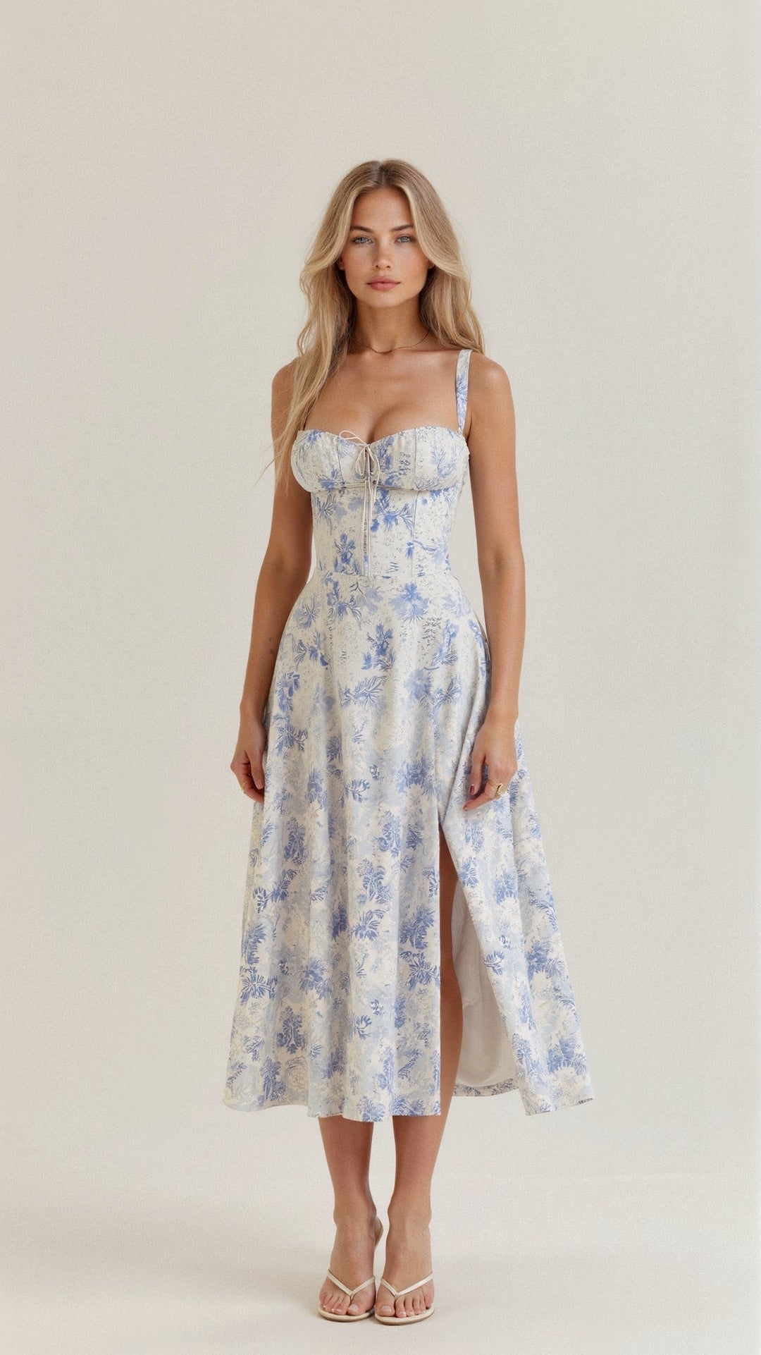 Elegantes figurbetontes Damen Taillenkleid, ideal für festliche Anlässe und schicke Outfits.