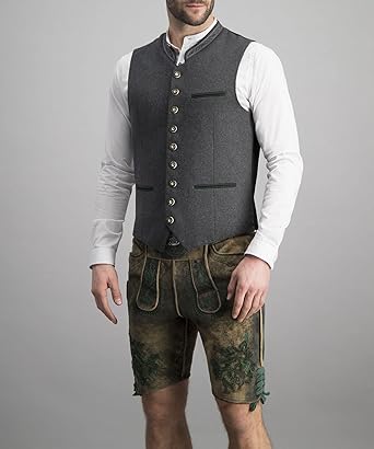 Klassisches Herren-Gilet 'Maxim', slim fit. Ein Muss für den modebewussten Mann. Ideal für Business & Freizeit.