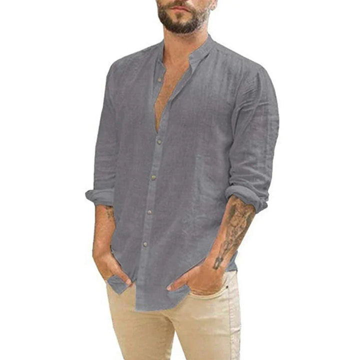 Elegantes Sommerhemd für Herren, vielseitig einsetzbar. Lockerer Schnitt & atmungsaktiv für Komfort bei jedem Anlass.