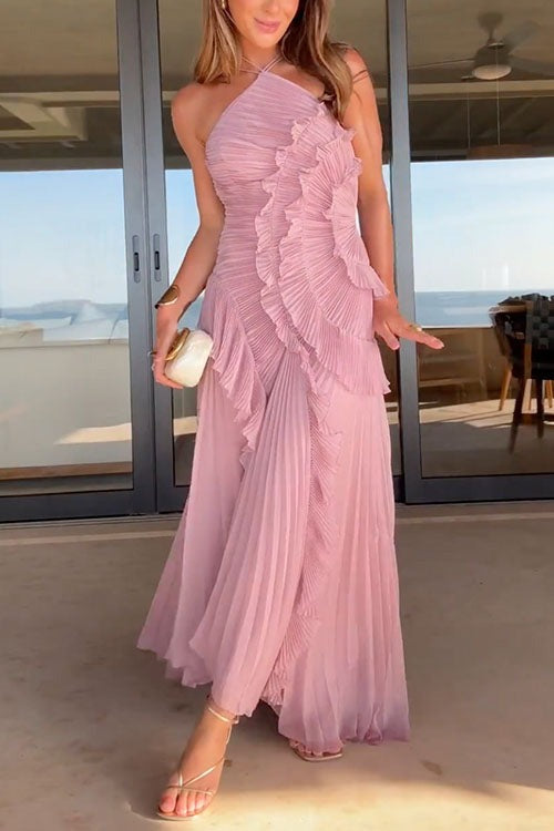 Feminines, bequemes Maxikleid für Frauen, vielseitig für Alltag und sommerliche Partys.