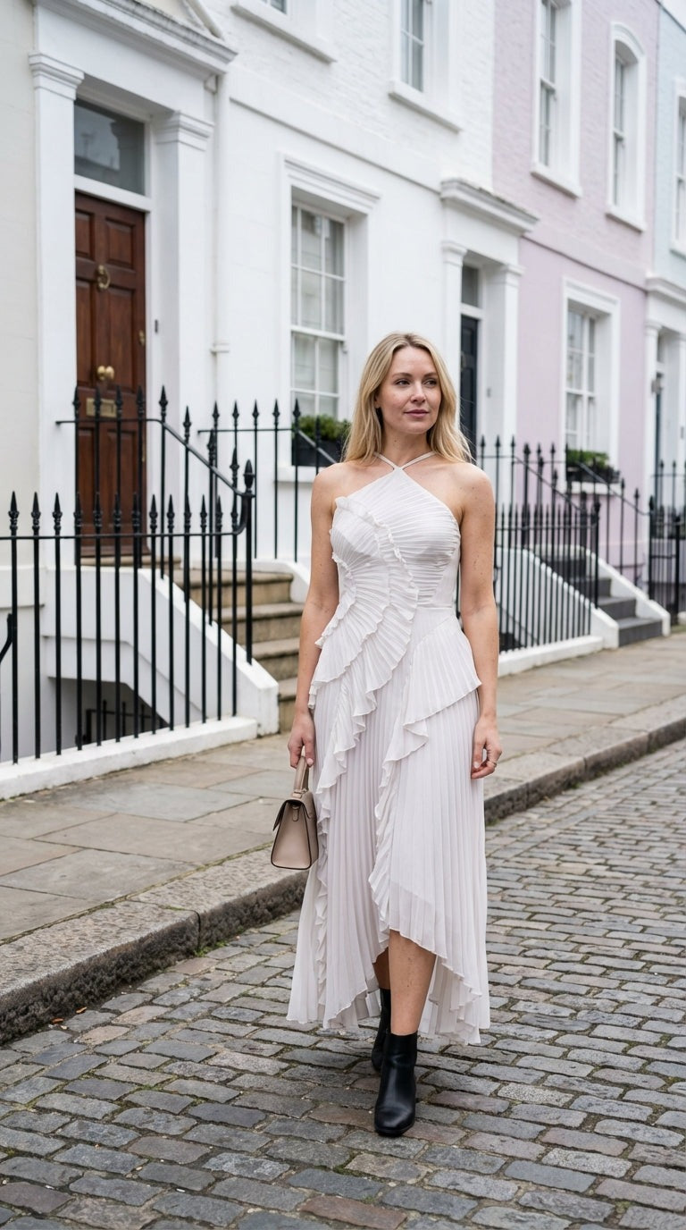 Luftiges Damen-Sommerkleid, perfekt als Partykleid oder elegantes Freizeitkleid.