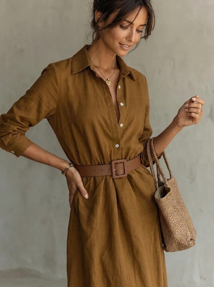 Vielseitiges Damen Maxikleid, geeignet als elegantes Sommerkleid oder bequemes Freizeitkleid.