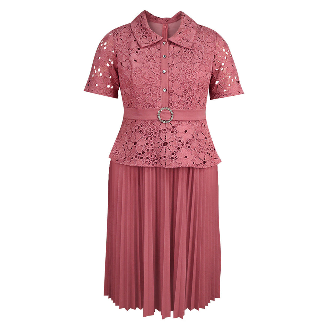 Knielanges, ärmelloses Damenkleid im Vintage-Stil mit exquisiter Blumenstickerei; ein schickes Freizeitkleid.