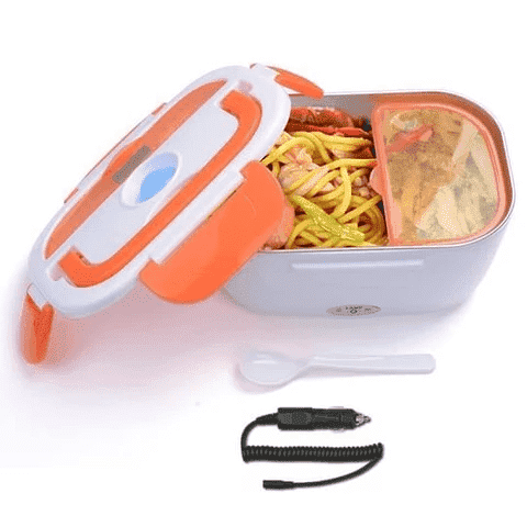 Vielseitige elektrische Lunchbox, ideal für Büro, Schule und Reisen. Warmes Essen einfach genießen.