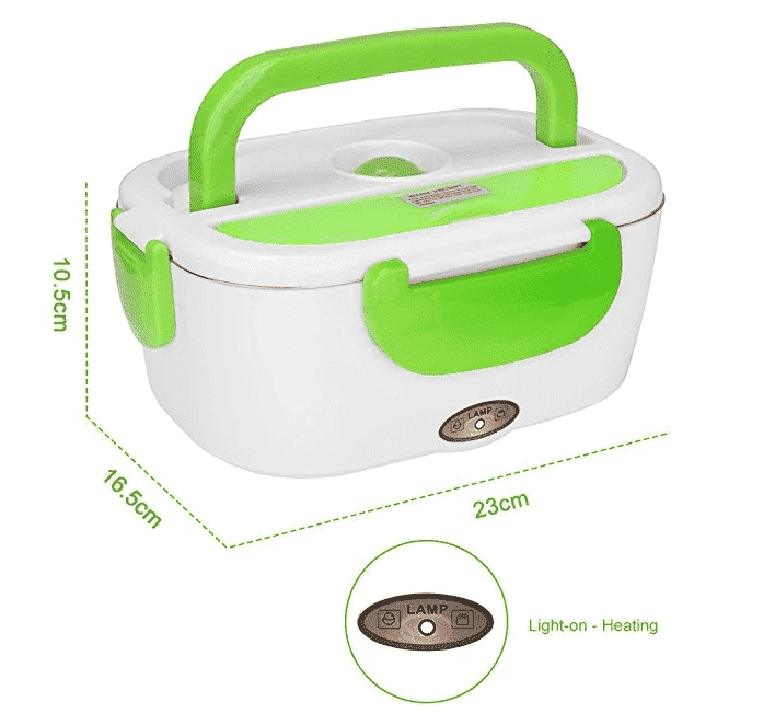 Gesundes, warmes Essen jederzeit: Elektrische Heiz-Lunchbox für Auto, Büro und Outdoor-Aktivitäten.