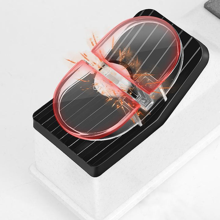 Der elektrische Schnellschärfer macht die Messerpflege einfach und schnell. Unverzichtbarer Küchenhelfer für scharfe Klingen.