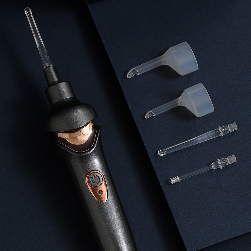 Ergonomischer, elektrischer Ohrenschmalzreiniger für sichere & effektive Ohrensauberkeit.
