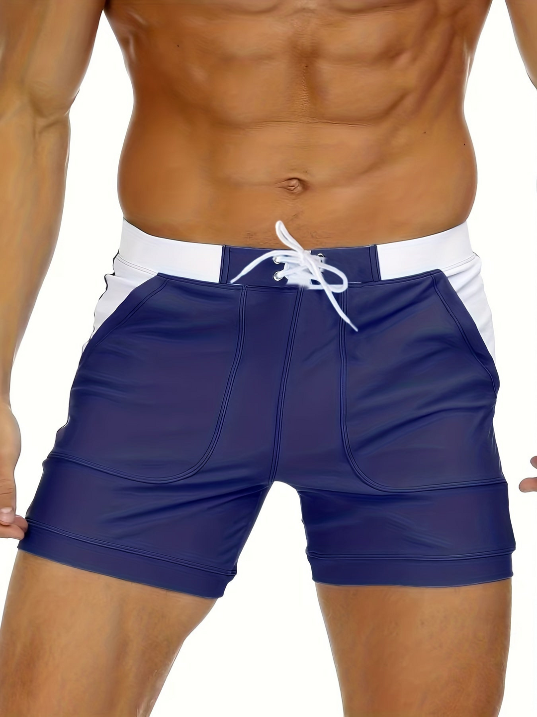 Schnelltrocknende Herren Schwimmhose für Sport, Urlaub & Freizeit. Bequeme, atmungsaktive Strandmode.