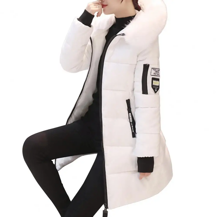 Vielseitige Elinora Damen Winterjacke, warm & schützend, winddichte Outdoorjacke.