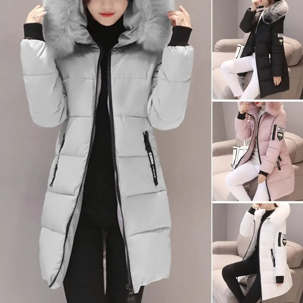 Seitenansicht Elinora Outdoorjacke für Damen, winddicht & warm, bequeme Winterbekleidung.