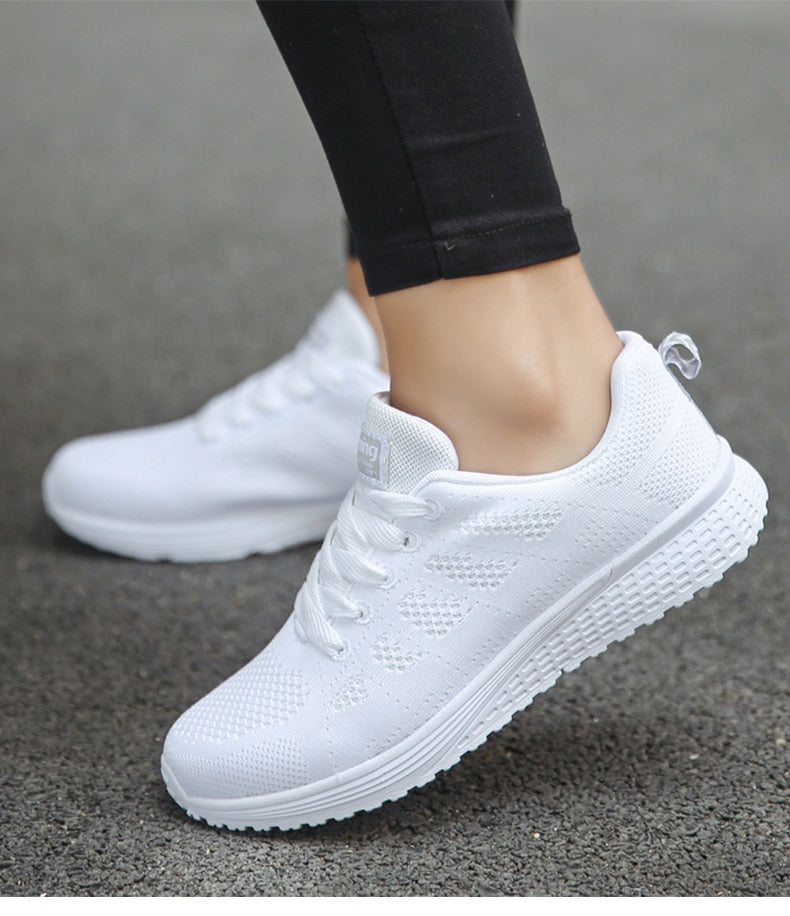 Fußunterstützende Damen Alltagsschuhe; ergonomische Sneaker für Komfort und Leichtigkeit den ganzen Tag.